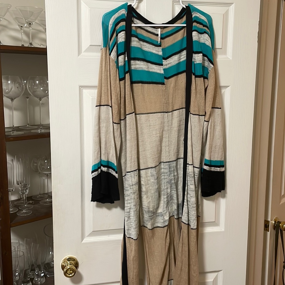 Free People Maxi Cardigan